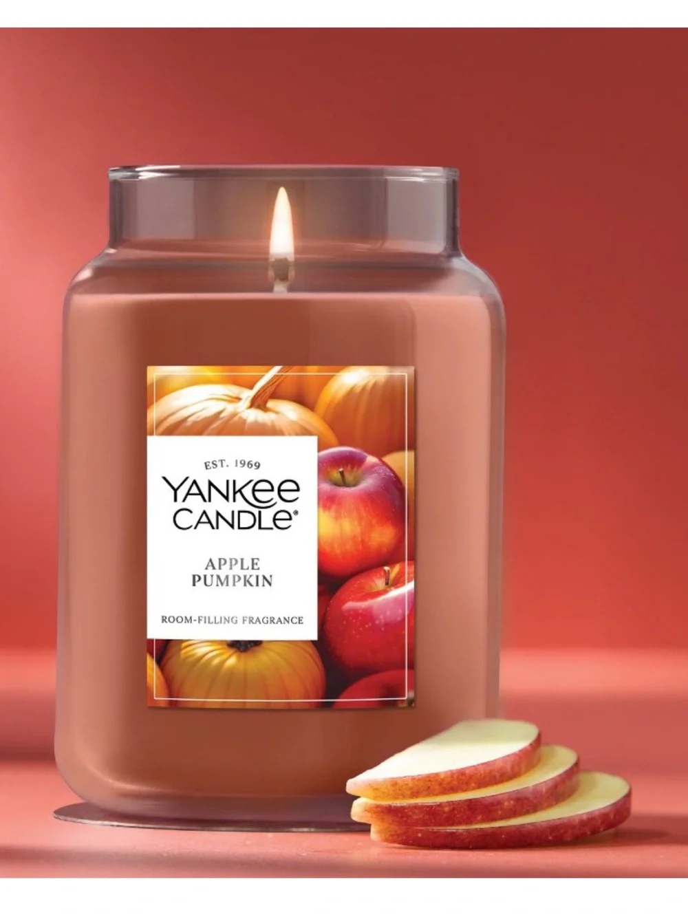 Yankee Candle Original Large 22 oz Jar Candle in Apple Pumpkin scent